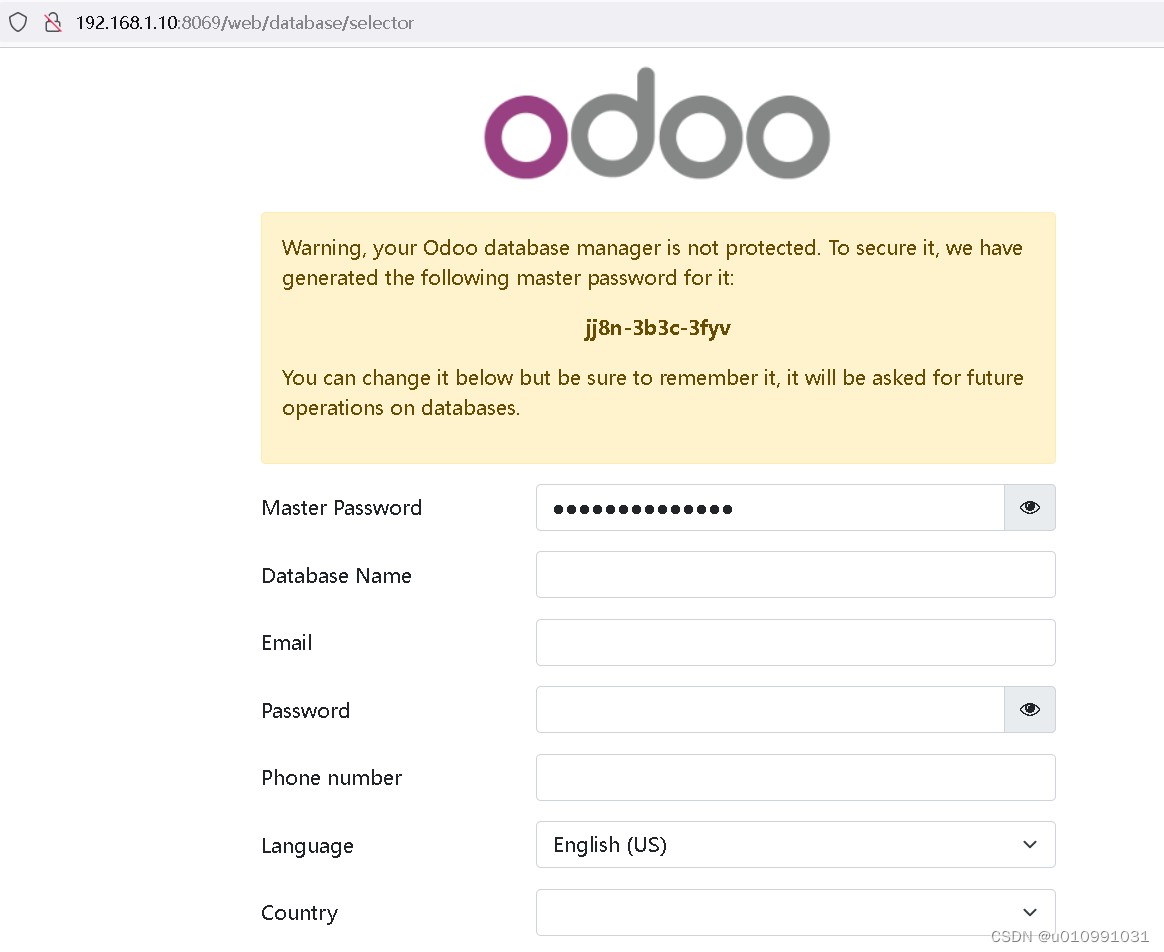NAS群晖Docker安装odoo16社区版和企业版教程插图7 NAS群晖Docker安装odoo16社区版和企业版教程插图7