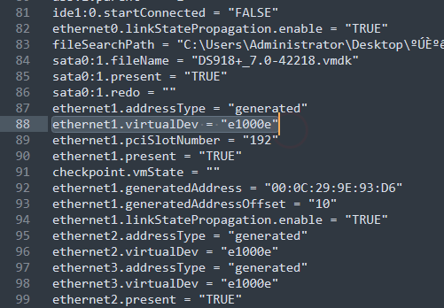 VMware虚拟机黑群晖添多网卡教程插图3 VMware虚拟机黑群晖添多网卡教程插图3