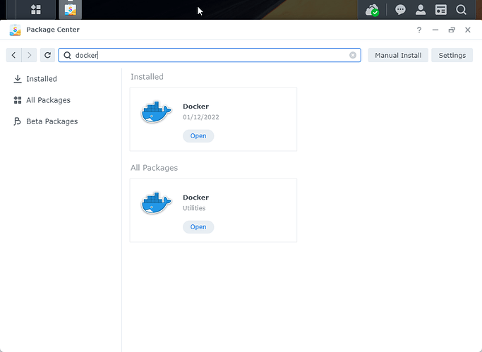 群晖(Synology)NAS 后台安装 Docker 后配置 Mariadb / MySQL插图 群晖(Synology)NAS 后台安装 Docker 后配置 Mariadb / MySQL插图