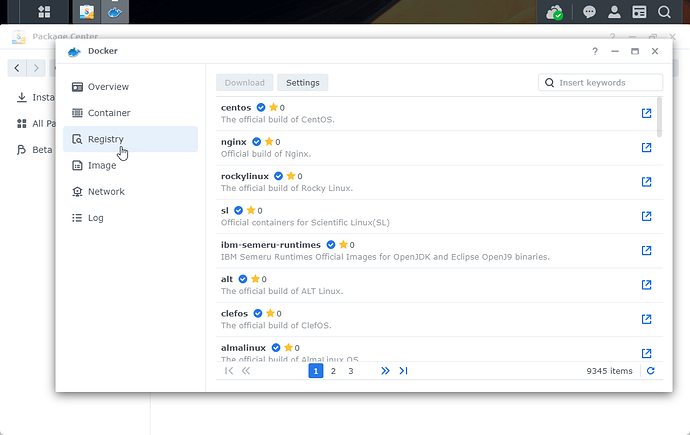 群晖(Synology)NAS 后台安装 Docker 后配置 Mariadb / MySQL插图1 群晖(Synology)NAS 后台安装 Docker 后配置 Mariadb / MySQL插图1