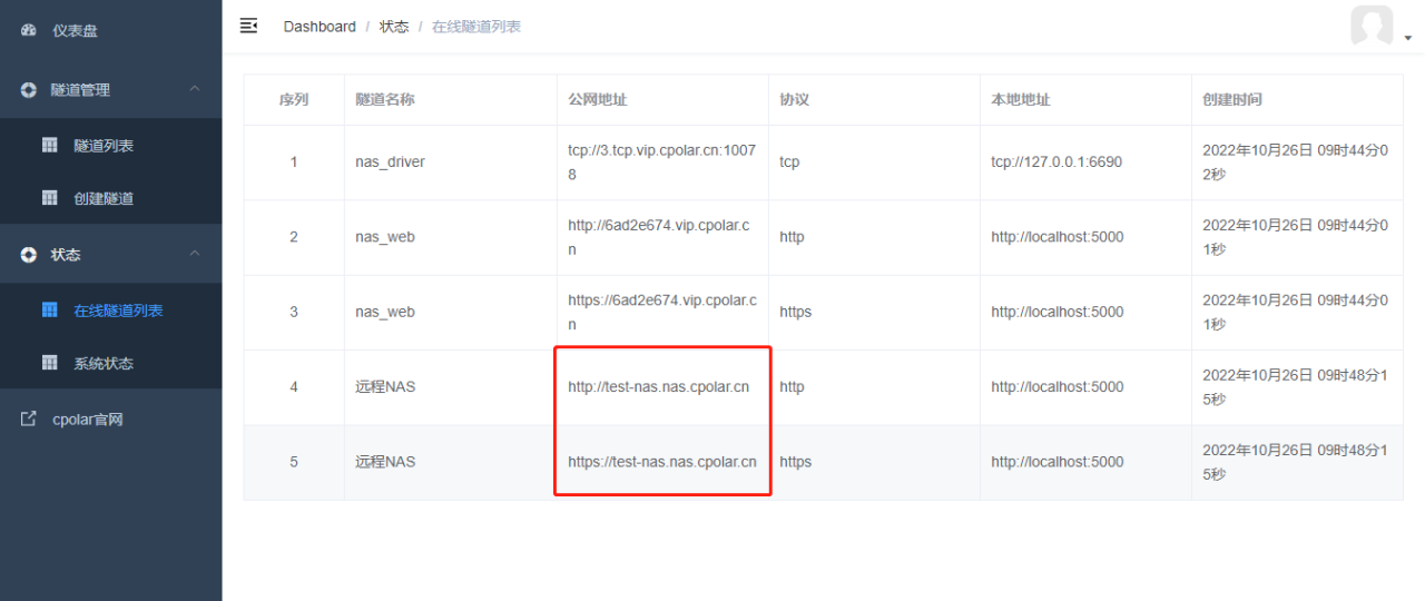 为远程群辉NAS配置固定二级子域名【内网穿透】插图4 为远程群辉NAS配置固定二级子域名【内网穿透】插图4